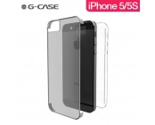 Coque intégrale G-Case Defense 360° Black pour iPhone 5/5S